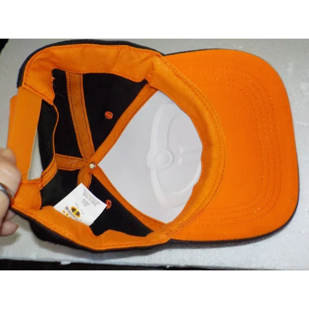 NWT Incredibles 2 Snapback Disney Pixar Boys Hat Black Gray Orange